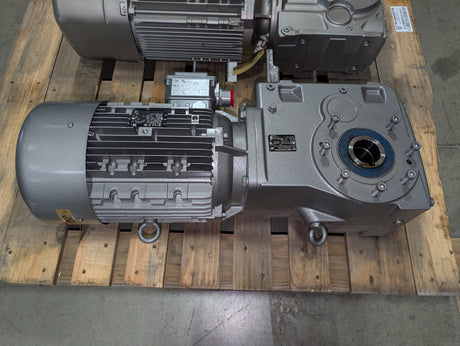 Nord - 10 HP Helical Bevel Gearmotor - 9032.1AZBD - 132M/4 - New - Big Liquidators