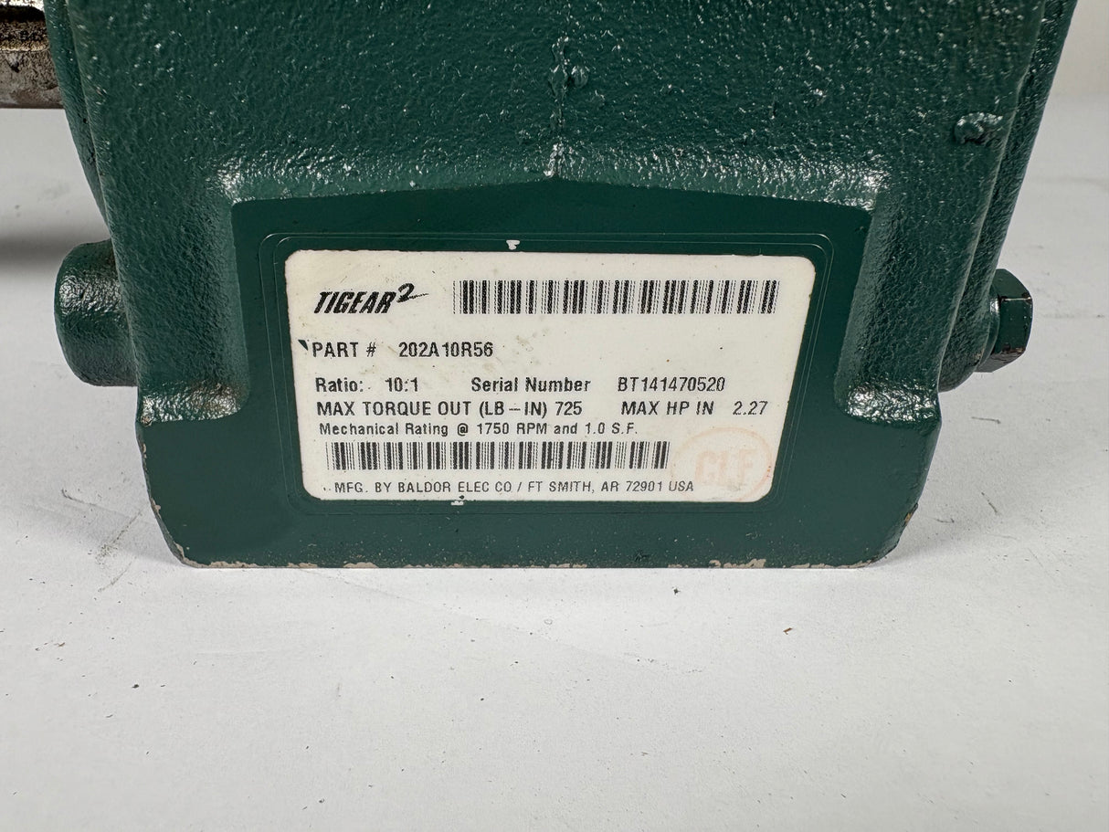 Dodge Tigear - 10:1 Gear Reducer - 202A10R56 - Used - Big Liquidators
