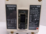 Siemens - 70 AMP Molded Circuit Breaker - NEB3B070 - Used - Big Liquidators