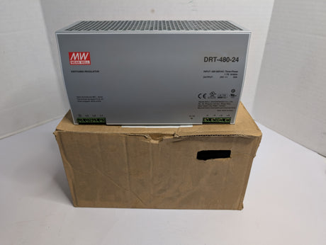Mean Well - 480W Power Supply - DRT - 480 - 24 - New - Big Liquidators