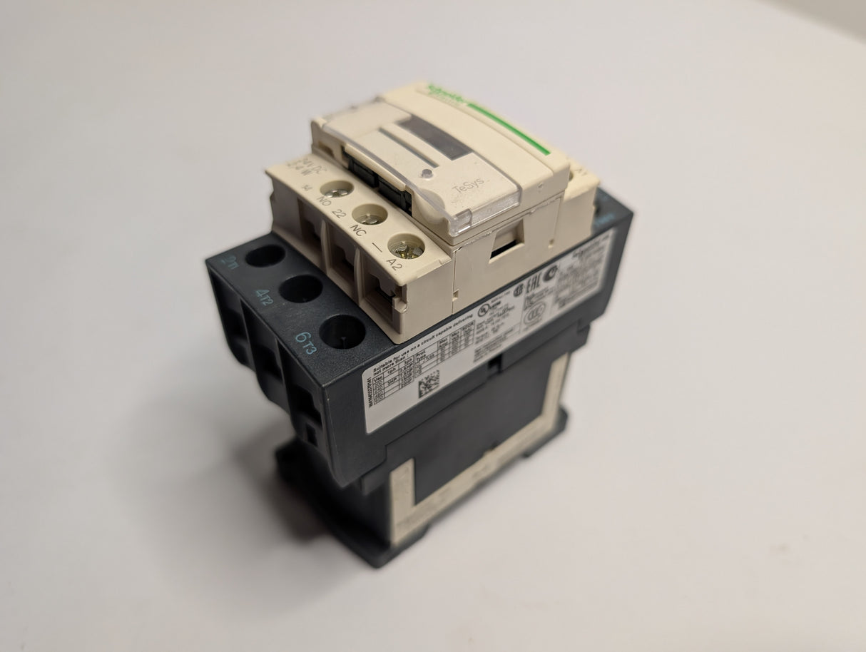 Schneider Electric - IEC Contactor 15HP at 480VAC - LC1D25BL - New - Big Liquidators