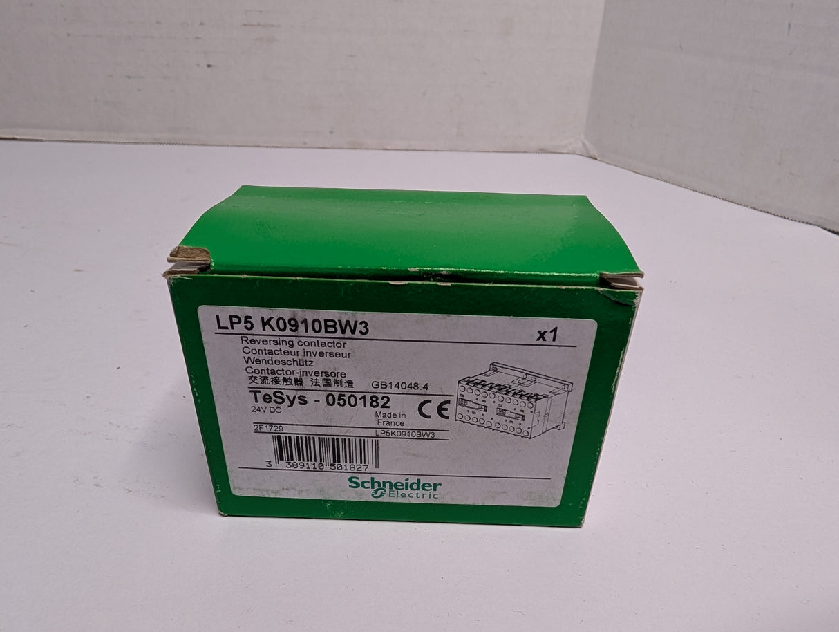 Schneider Electric - 24V DC Contactor - LP5K0910BW3 - New - Big Liquidators