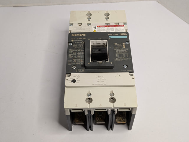 Siemens - 400 AMP Circuit Breaker - NJX3B400 - Used - Big Liquidators