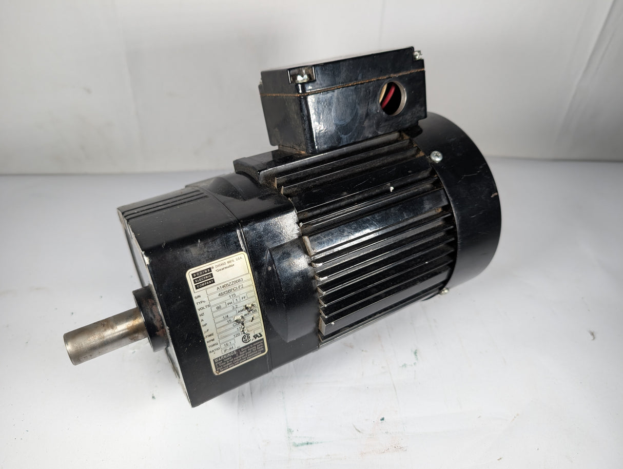 Bodine - 0.25 HP Electric Motor - 48X5BFCI - F2 - Used - Big Liquidators