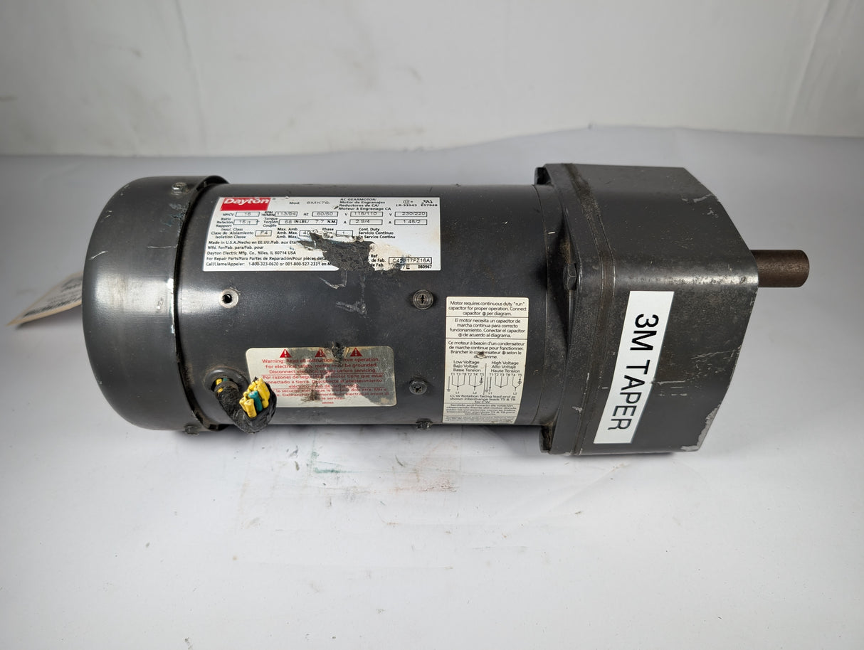 Dayton - 0.16 HP Electric Motor - 6MK79 - Used - Big Liquidators