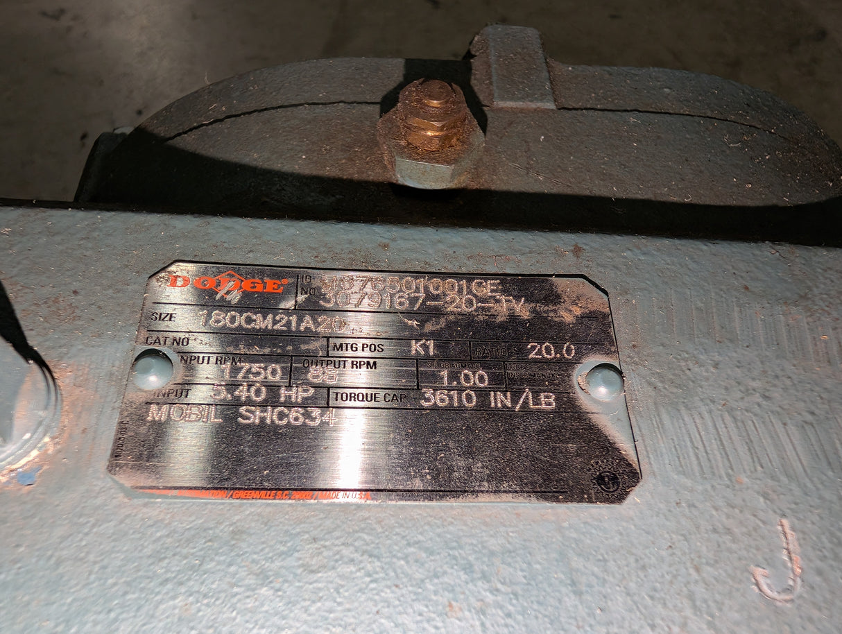 Dodge - 20:1 Gear Reducer - 3079167 - 20 - TV - Used - Big Liquidators