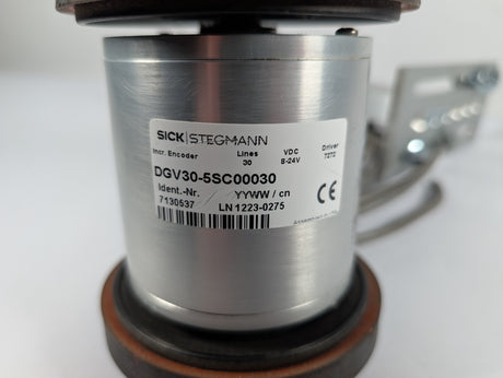 SICK|Stegmann - Dual Wheeled Encoder for OPS - DGV30 - 5SC00030 - Used - Big Liquidators