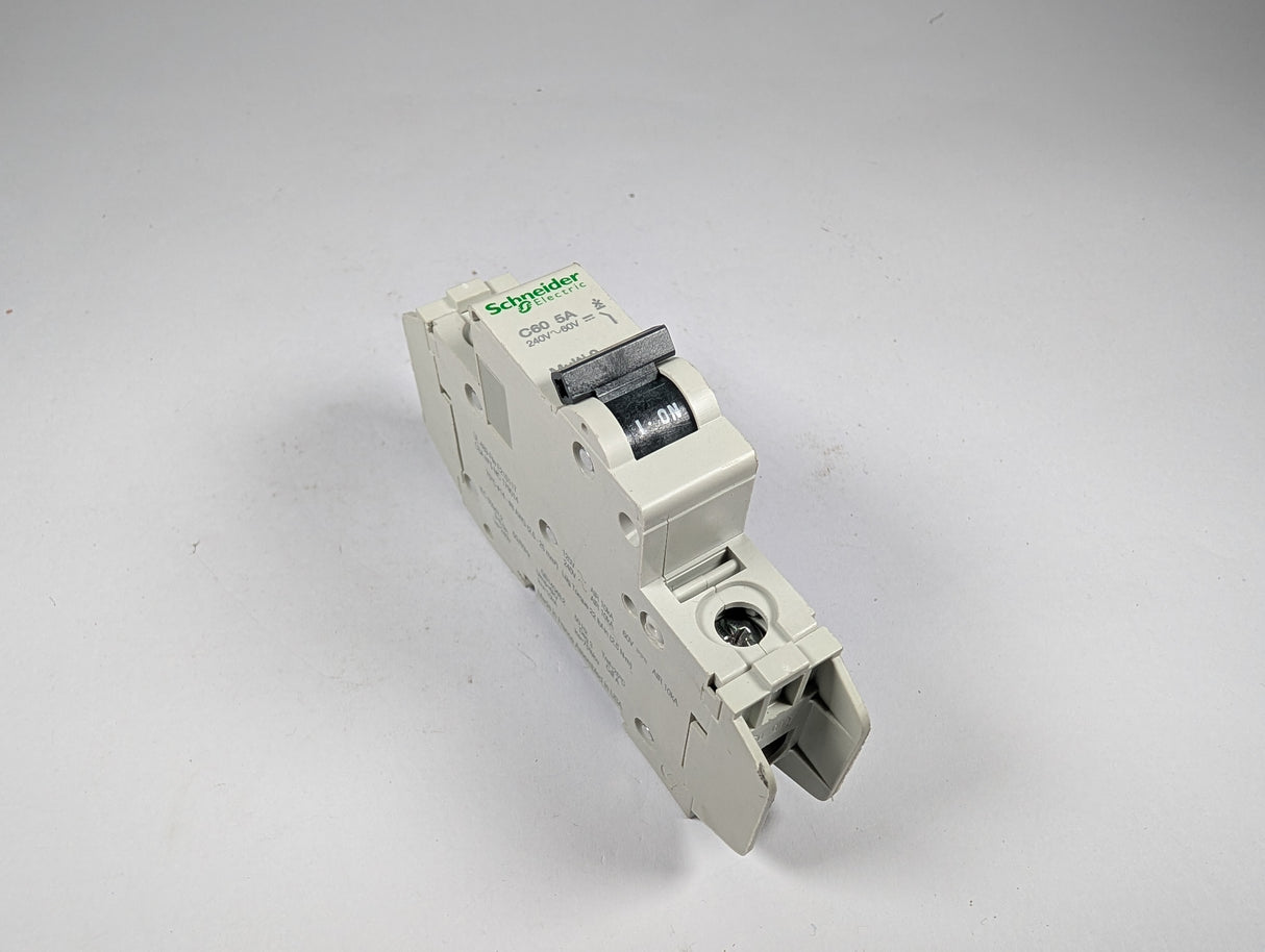 Schneider Electric - 5 Amp Miniature Circuit Breaker - C5A C60 - Used - Big Liquidators