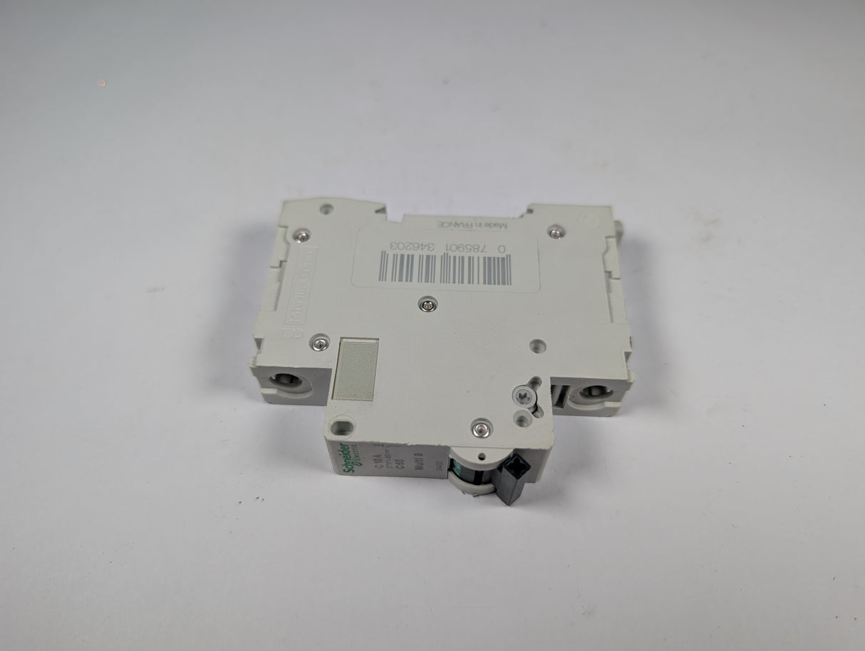 Schneider Electric - 10 Amp Miniature Circuit Breaker - C10A C60 - Used - Big Liquidators