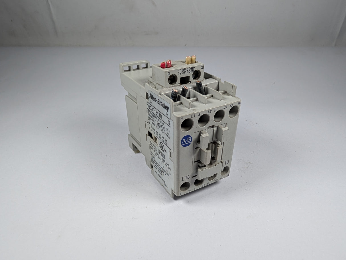Allen Bradley - 16 Amp Contactor - 100 - C16*10 - Used - Big Liquidators