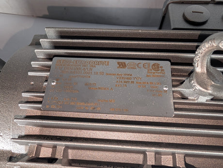 Sew - Eurodrive - 5 HP Electric Motor - R37 DRN100L4/LN - New - Big Liquidators