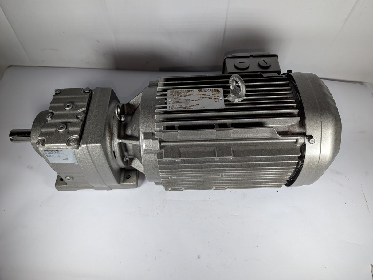 Sew - Eurodrive - 5 HP Electric Motor - R37 DRN100L4/LN - New - Big Liquidators