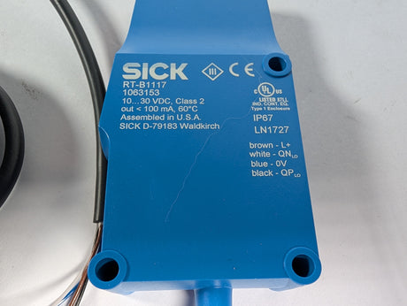 SICK - Photoelectric Sensors: Zone Control - RT - B1117 - New - Big Liquidators