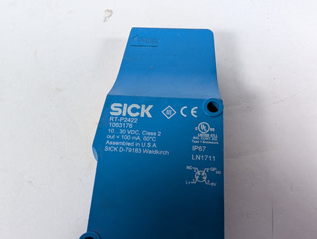 SICK - Photoelectric Sensors: Zone Control - RT - P2422 - Used - Big Liquidators