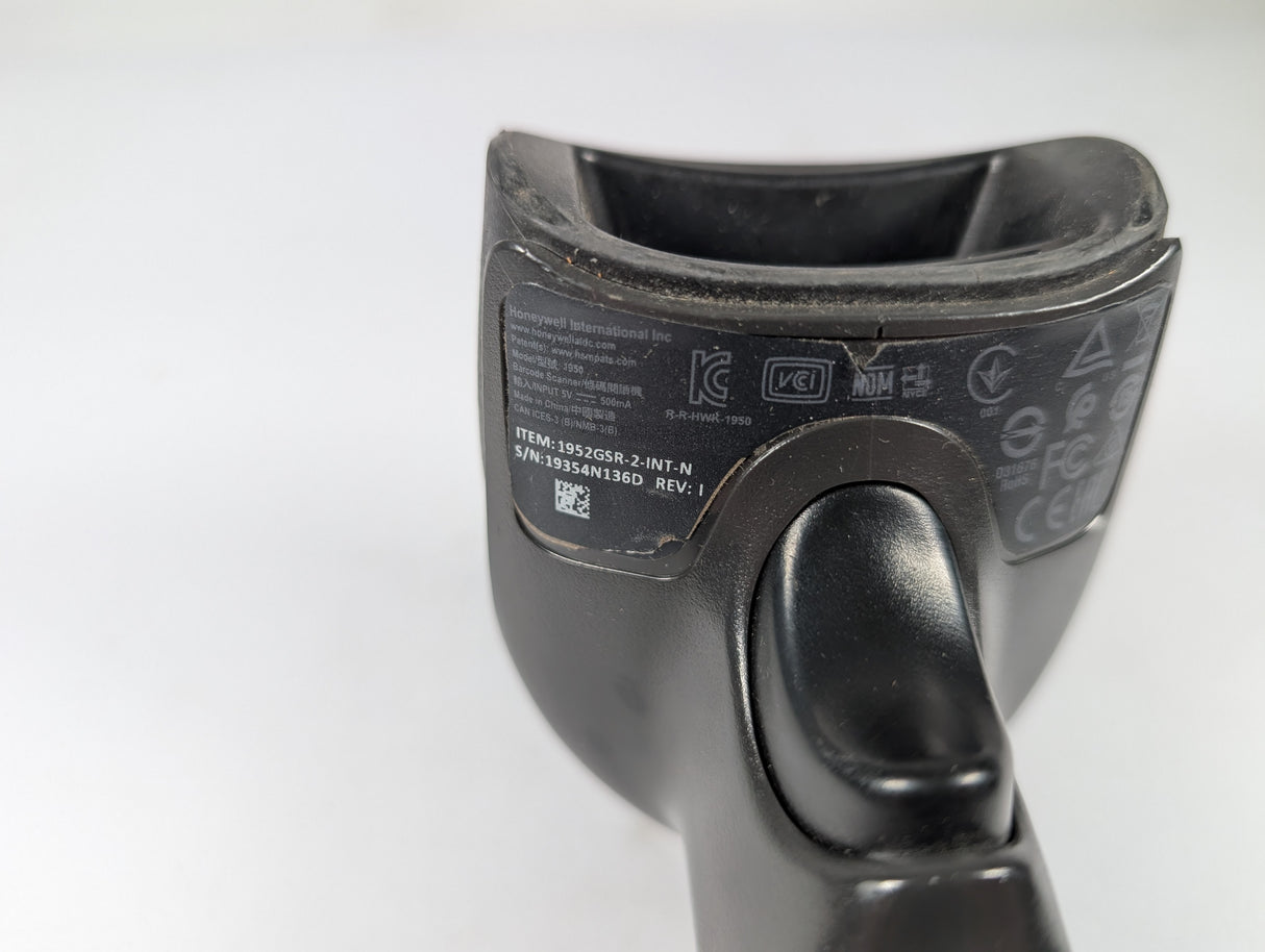 Honeywell - Xenon Series Wireless Barcode Scanner - 1952GSR - 2 - INT - N - Used - Big Liquidators