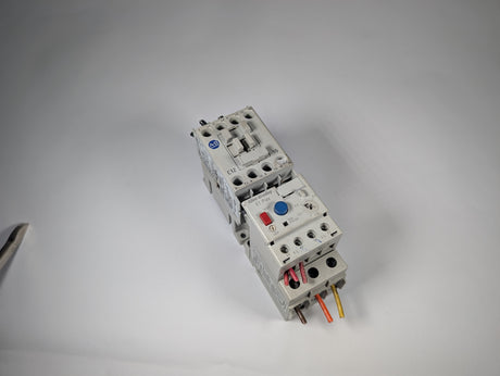 Allen Bradley - 12 Amp Contactor with 1 - 5 Amp Overload Relay - 100 - C12*10 w/193 - ED1CB - Used - Big Liquidators