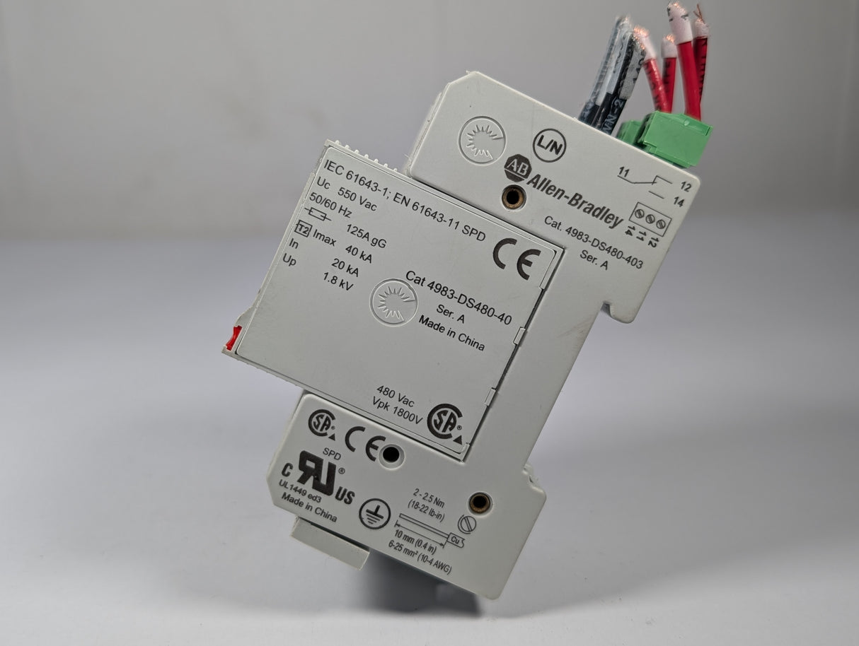 Allen Bradley - Standard Duty Surge Suppressor - 4983 - DS480 - 403 - Used - Big Liquidators