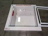 Emergency Defibrillator Cabinet with Alarm - 17.5" x 17.5" x 7" - Used - Big Liquidators