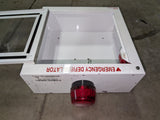 Emergency Defibrillator Cabinet with Alarm and Light - 17.5" x 17.5" x 7" - Used - Big Liquidators