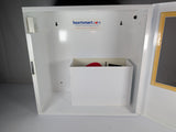Heart Smart - AED Wall Cabinet - 15" x 15" x 7" - Used - Big Liquidators