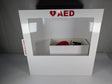 Heart Smart - AED Wall Cabinet - 15" x 15" x 7" - Used - Big Liquidators