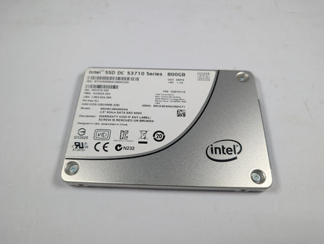 Intel - 800GB Solid State Drive - SSDSC2BA800G4 - Used - Big Liquidators