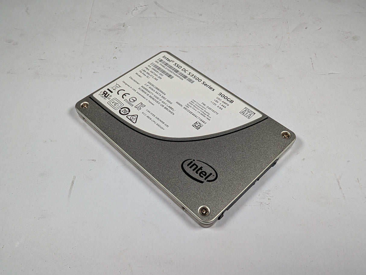 Intel - 300GB Solid State Drive - SSDSC2BB300G4 - Used - Big Liquidators