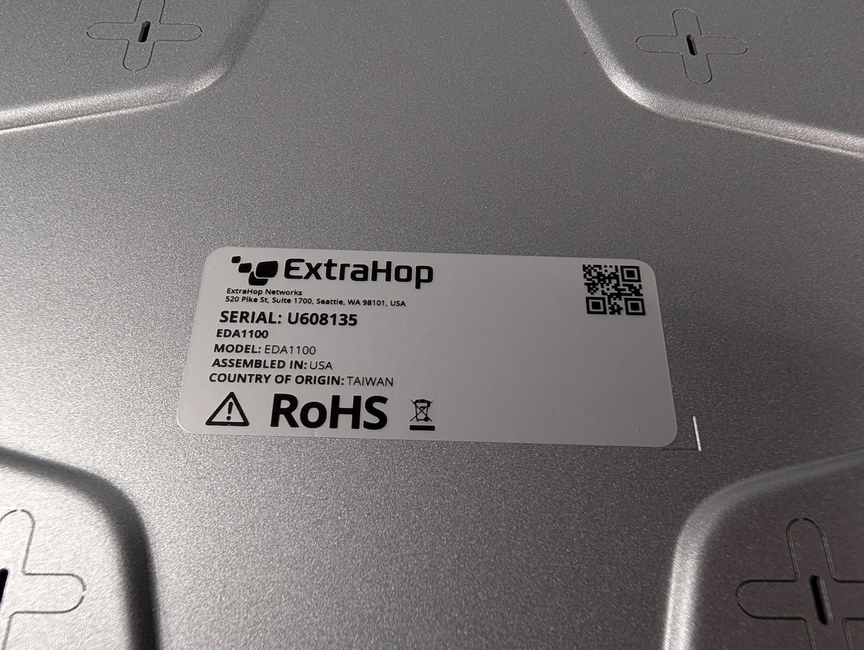 ExtraHop - Network Intrusion Detection System - EDA1100 - Used - Big Liquidators