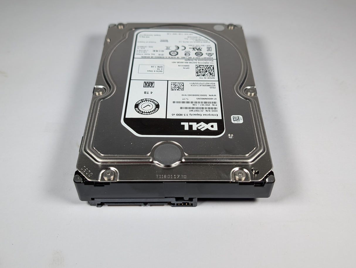 Dell - 4 TB Enterprise SATA Hard Drive - 2DC107 - 136 - Used - Big Liquidators