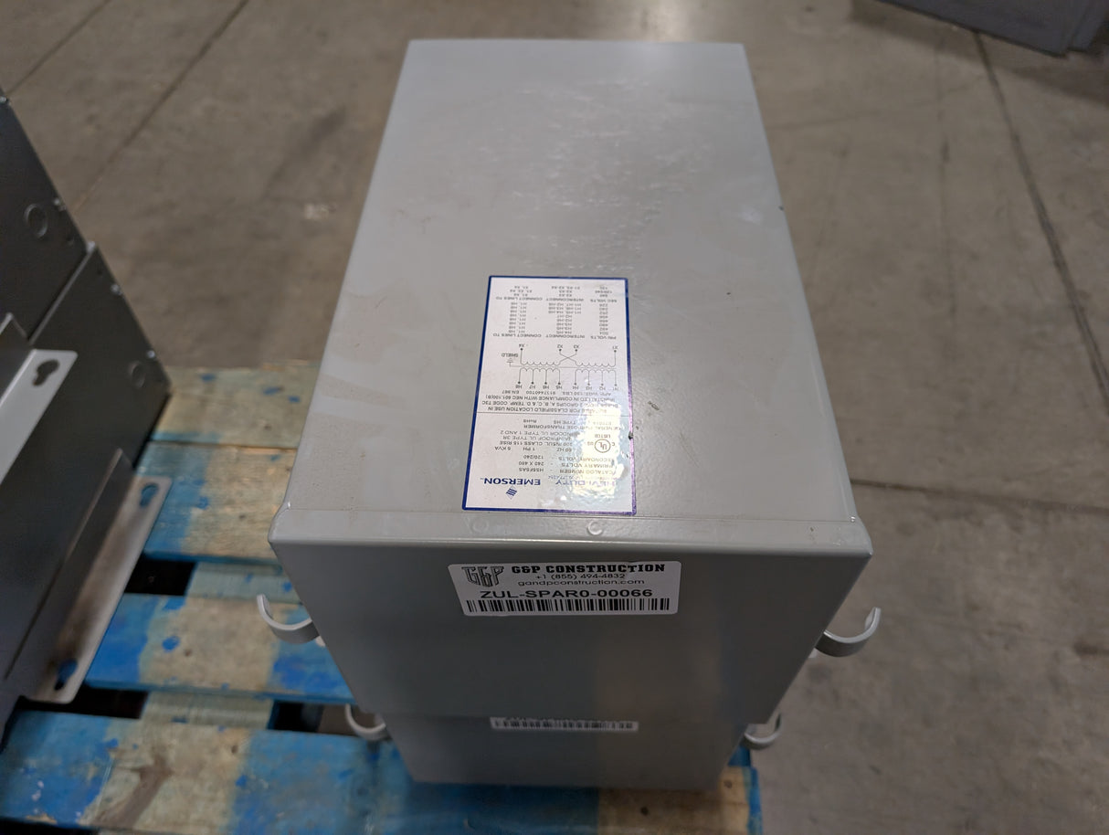 Emerson - 5 kVA Heavy Duty Automation Transformer - HS5F5AS - Used - Big Liquidators