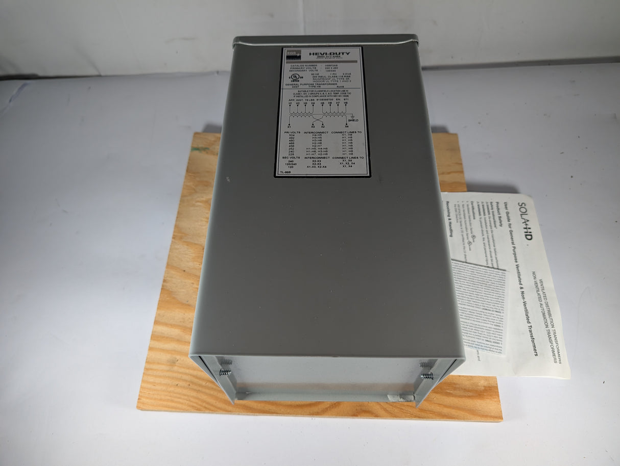 EGS - 3 kVA Heavy Duty Automation Transformer - HS5F3AS - New - Big Liquidators