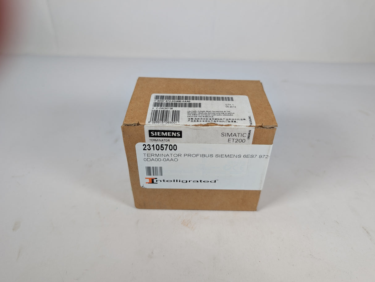 Siemens - Terminating Resistor - 6ES7 972 - 0DA00 - 0AA0 - New - Big Liquidators