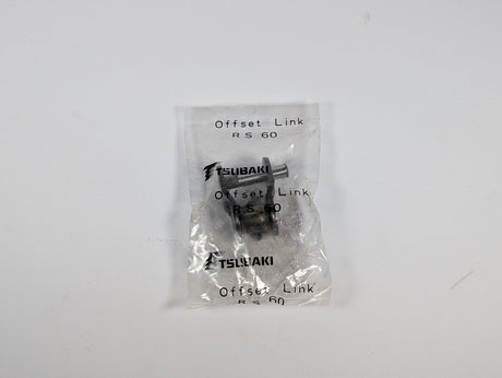Tsubaki - Roller chain Offset Connecting Link - RS60 Offset Link - New - Big Liquidators