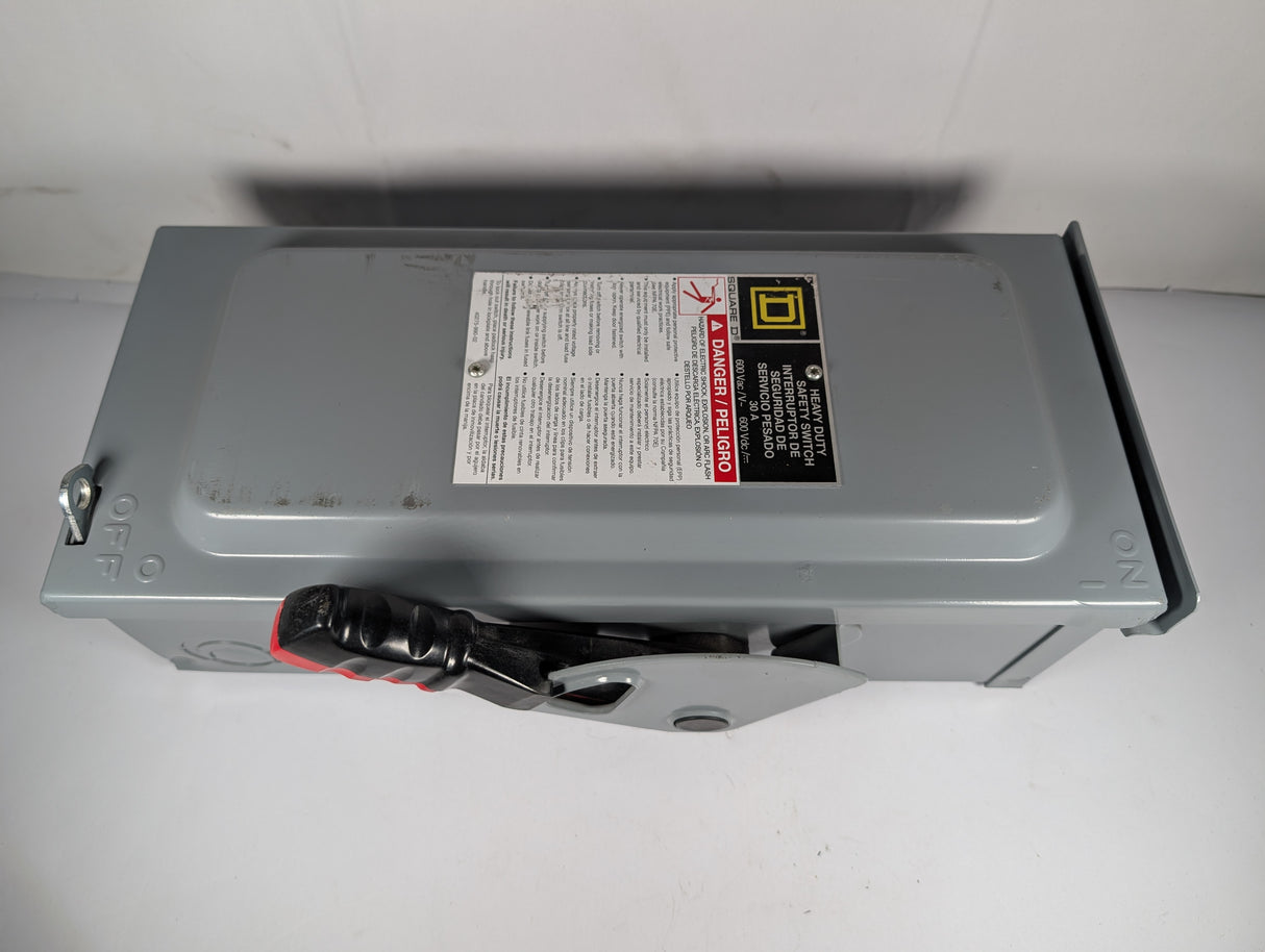 Square - D - Heavy Duty Diconnect Swtich - HU361 - Used - Big Liquidators