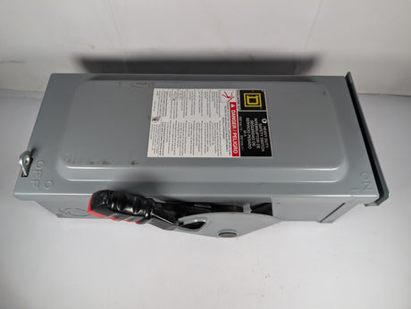 Square - D - Heavy Duty Diconnect Swtich - HU361 - Used - Big Liquidators