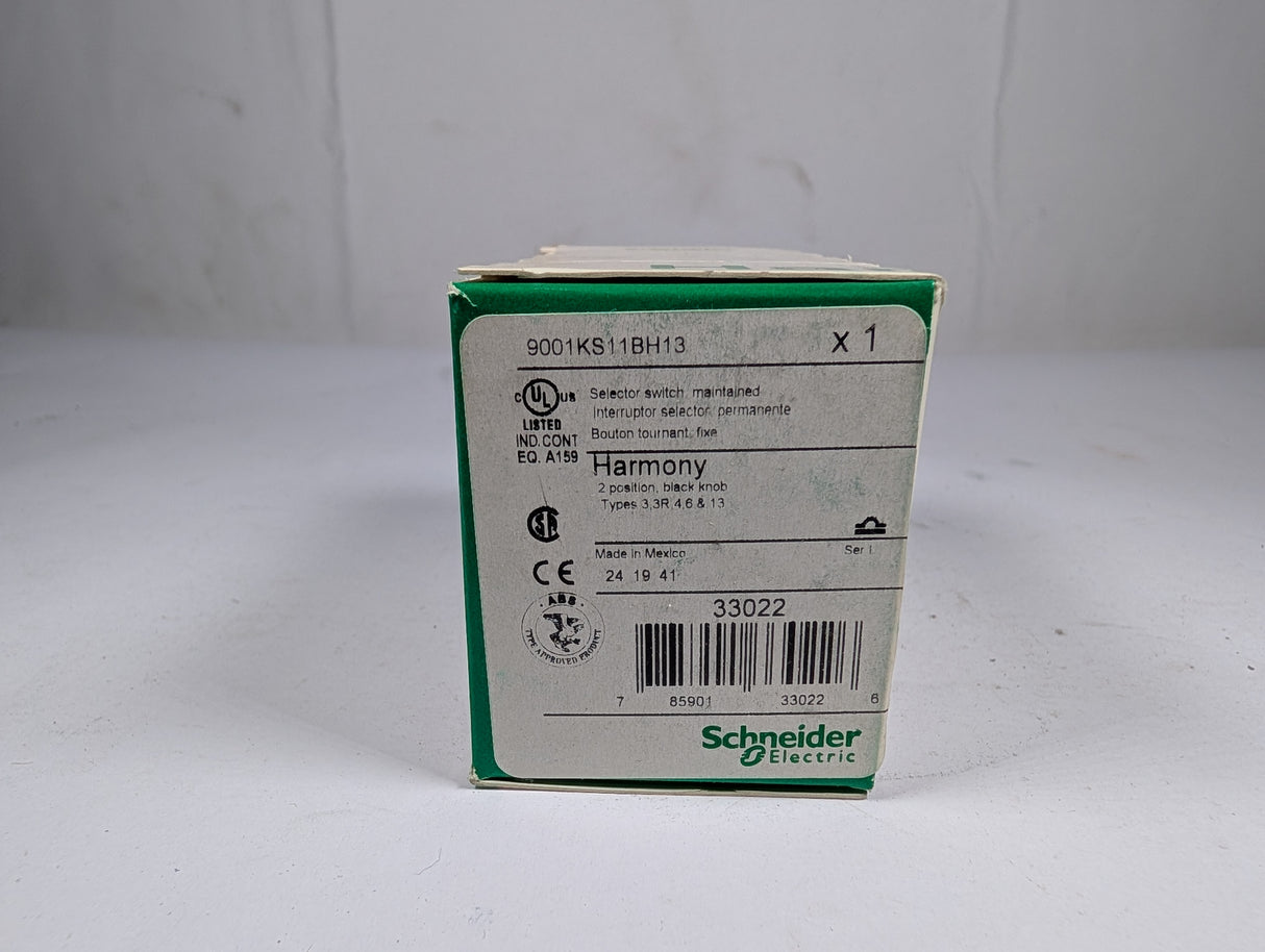 Schneider Electric - 10 AMP Selector Switch - 9001KS11BH13 - New - Big Liquidators